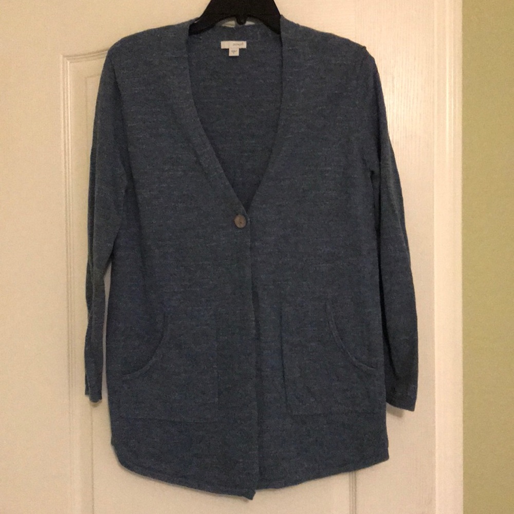 Pure Jill Small Blue Cardigan